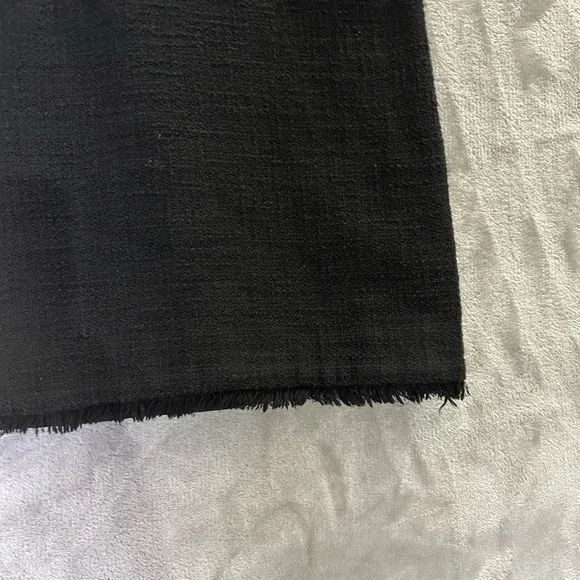 Karl Lagerfeld Paris tweed mini black dress - Picture 5 of 12